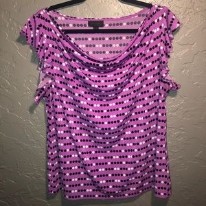 WORTHINGTON Scoop Neck Dress Blouse